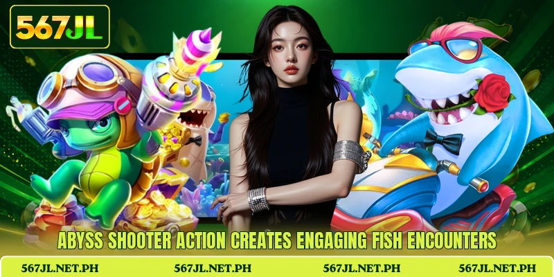 Abyss Shooter action creates engaging fish encounters