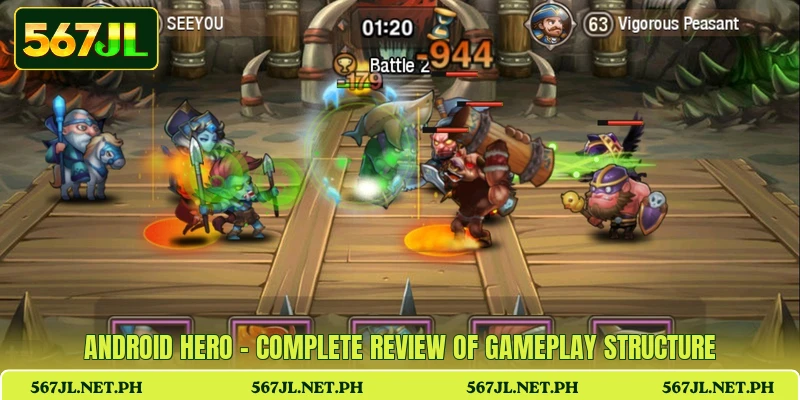 Android Hero - Complete Review Of Gameplay Structure
