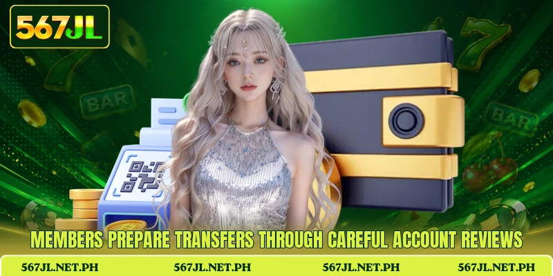Members prepare transfers through careful account reviews Members prepare transfers through careful account reviews